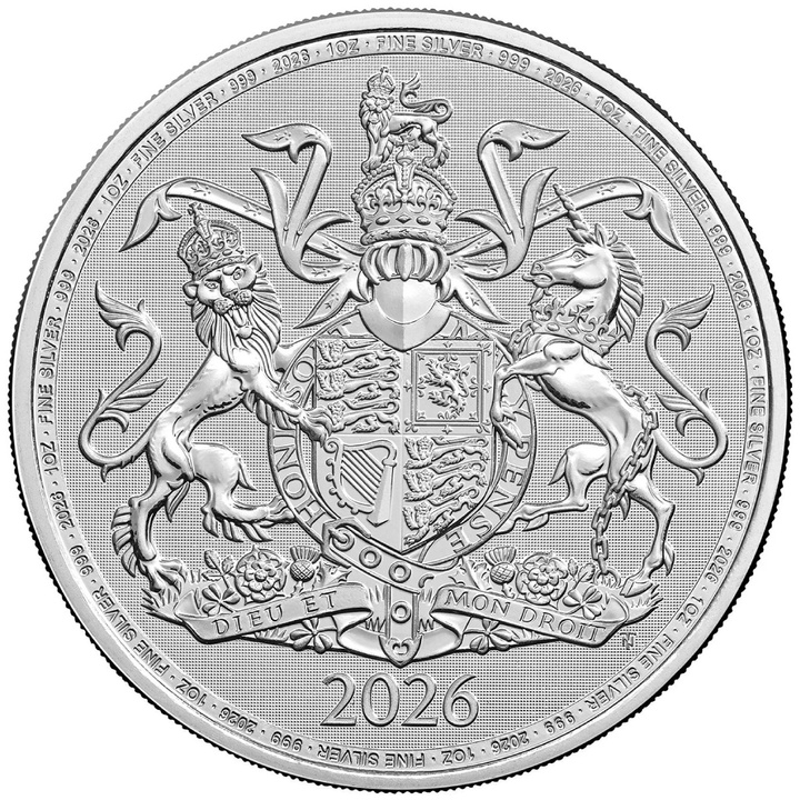 Srebrna Moneta The Royal Arms 1 uncja Srebra 2026