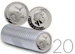 Wedge-Tailed Eagle 1 oz Silver 2018 Investment Sets 20 Pc.