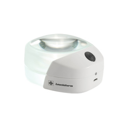 Leuchtturm Brightfield Magnifier 10x with LED Light