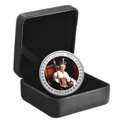 Canada: Anniversary of His Majesty King Charles III's Coronation Dollar Silber 2024 Proof Coin