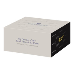Bond Films of the 60s 1 oz Oro 2023 Proof
