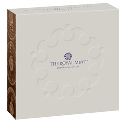 Alan Turing Argento 2022 Proof Piedfort Coin