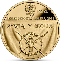 230. anniversary of the Kosciuszko insurrection 100 zloty Gold 2024 Proof 