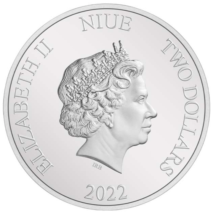 Niue: The Matrix - Enter The Matrix coloreado 1 oz Plata 2022 Proof