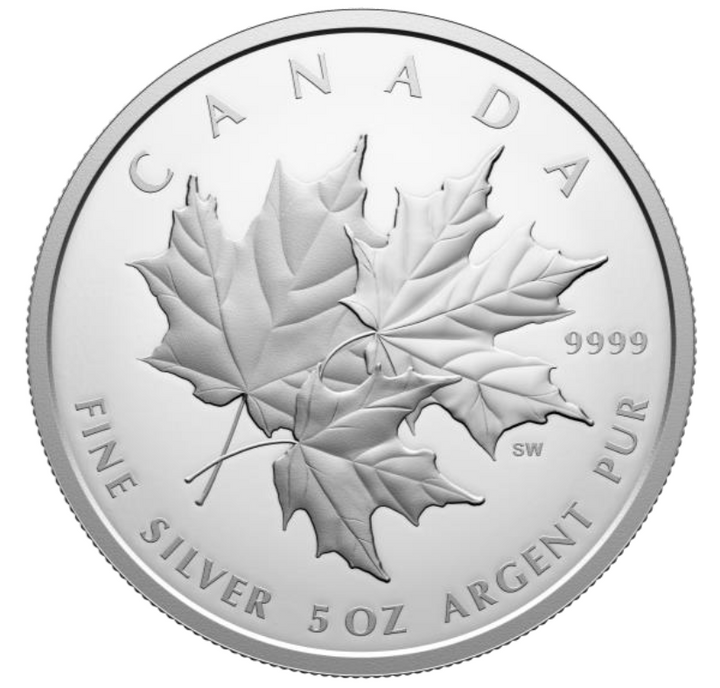 Canada: Triple Maple 5 oz Silber 2025 Proof Coin