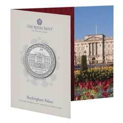 Buckingham Palace £5 Cupro-nickel 2024