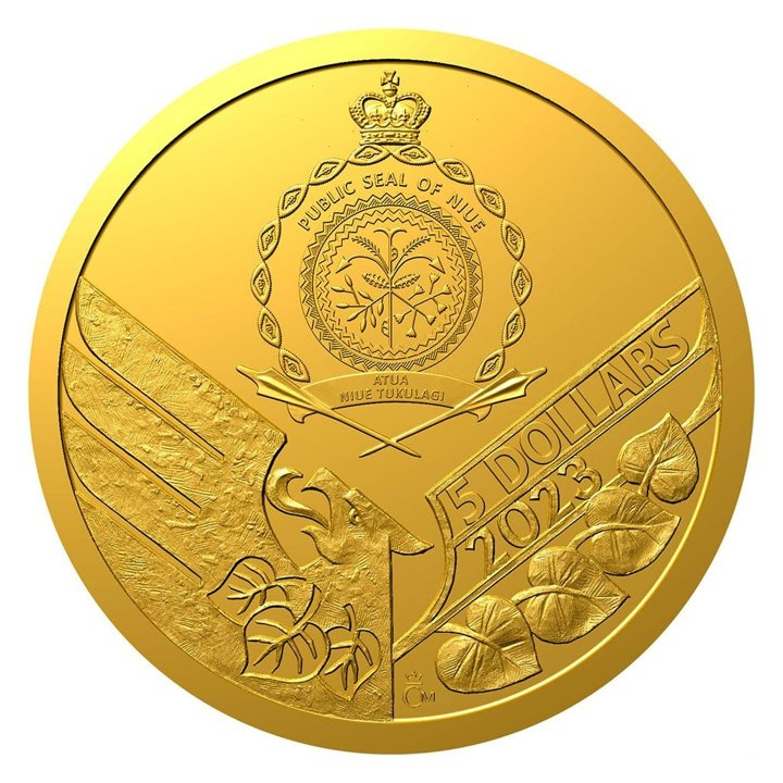 Niue: Czech Lion 1/10 oz Gold 2023