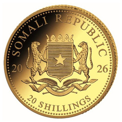 African Wildlife: Elephant 0,5 g Gold 2026
