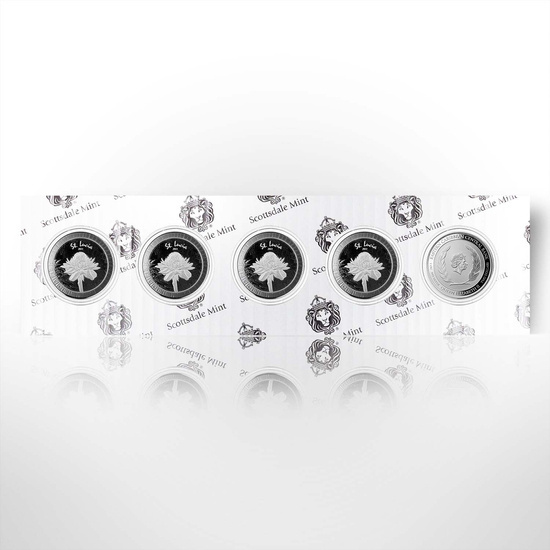 Jardín Botánico de Santa Lucía 1 oz Plata 2021