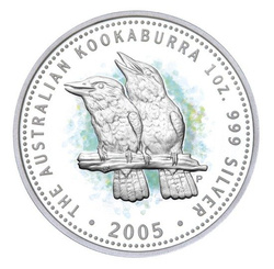 Koala Kookaburra Canguro juego de monedas 2005 PROOF