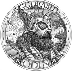 Mythical Cities: Asgard 1 uncja Srebra Round