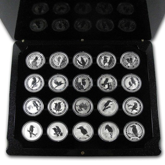 Kookaburra 20° set 20x 1 oncia 2009