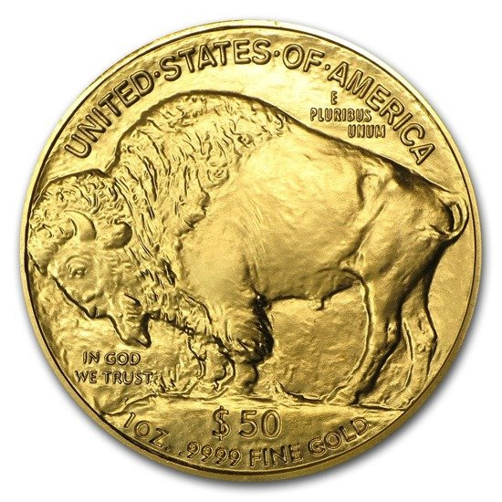 Americký bizon 1 unce zlata 2008