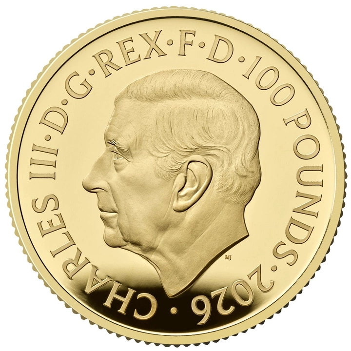 Royal Mint Lunar: Rok Konia 1 uncja Złota 2026 Proof