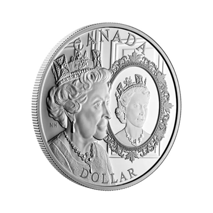 Canada: The Platinum Jubilee of Her Majesty Queen Elizabeth II Dollar Srebro 2022 Proof