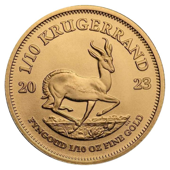 Krugerrand 1/10 uncia arany 2023