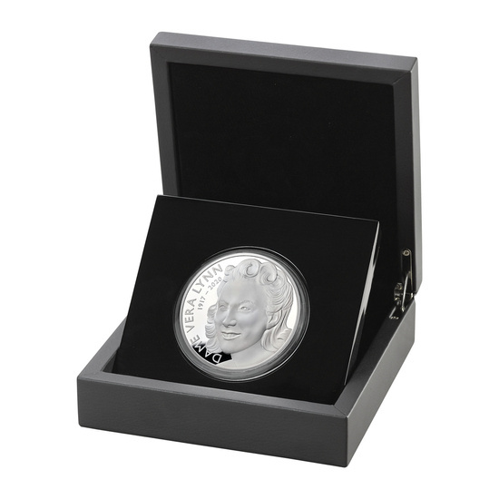 Celebrating the Life and Legacy of Dame Vera Lynn 5 oz Silver 2022 Proof