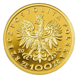 Stanisław August Poniatowski 100 PLN 2005 Proof