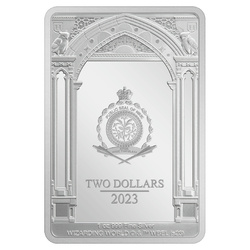 Niue: Harry Potter - Magical Creatures 'Hedwiga' kolorowana 1 uncja Srebra 2023 Proof