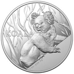 RAM: Koala 1 uncja Srebra 2024 High Relief