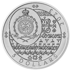 Niue: Slovakia Eagle 1 oz Silber 2023