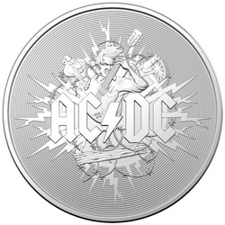 AC/DC 1 uncja Srebra 2021