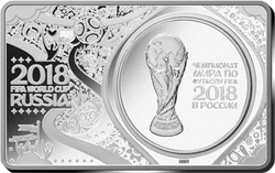Juego de Plata de 3 onzas de la Copa Mundial de la FIFA 2018