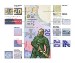 NBP Banknote Battle of Warsaw 1920 20 zloty