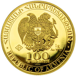 Arka Noego 1 gram Złota 2024