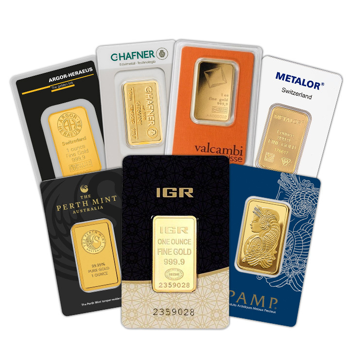 1 oz Gold Bar – Certified Producer