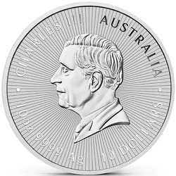 The Next Generation : Mère et bébé émeu 10 onces d'argent 2024 Piedfort