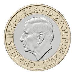 Serie de 13 monedas de cobre Reino Unido 2025