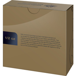 RAM: Kangaroo Fighting Spirit 1/2 oz Silber 2023 Proof