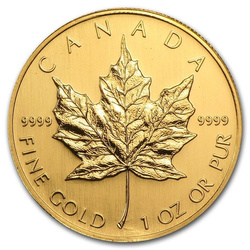 Canadian Maple Leaf 1 oz Gold 2006