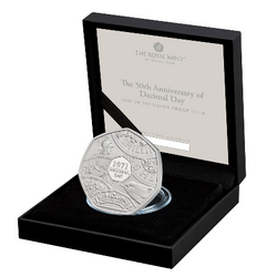 The 50th Anniversary of Decimal Day 2021 Proof 