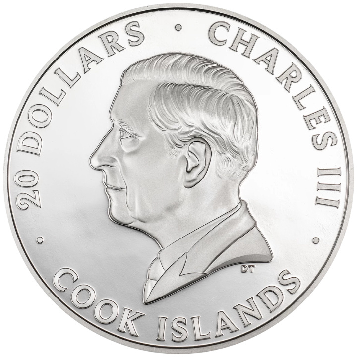 Cook Islands: 360° View – New York coloured 3 oz Silver 2025 Proof