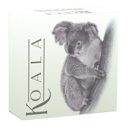 Australijska Koala pozłacana 5 uncji Srebra 2025 Proof High Relief 