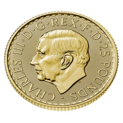 Britannia - King Charles III 1/4 uncji Złota 2023