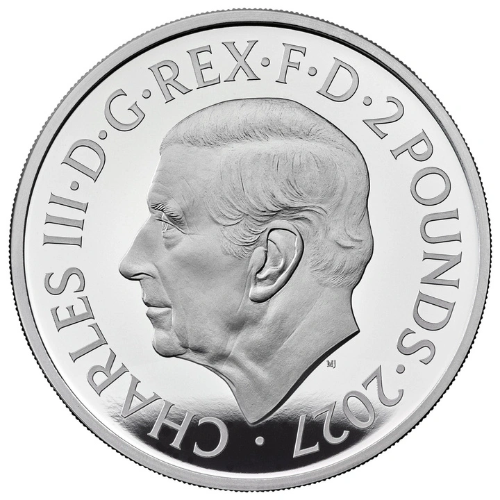 Srebrna Moneta The Royal Mint: Lunar - Rok Owcy 1 uncja Srebra 2027 Proof