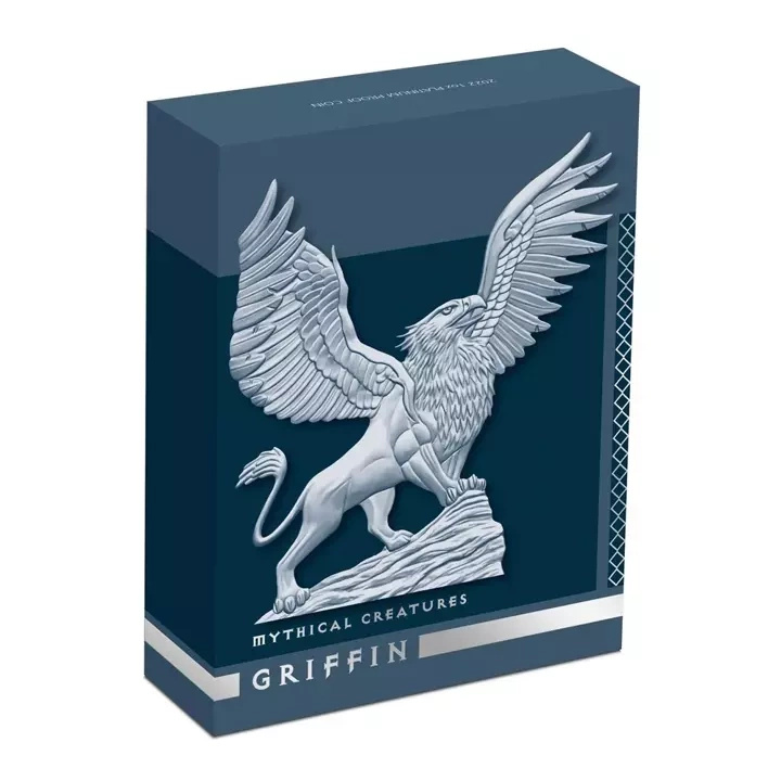 Seres Míticos: Grifo 1 oz Platino 2022 Proof