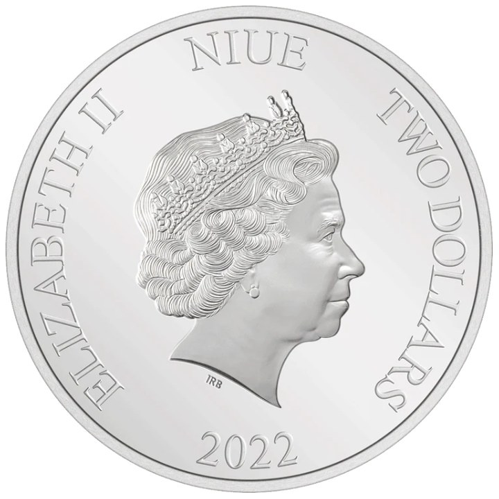 Niue: Women in History – Boudicca kolorowana 1 uncja Srebra 2022 Proof