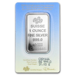 1 oz Bar Silver PAMP Suisse Religious Series (Buddha)