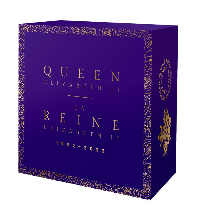 Canada: La corona imperiale placcata in oro $1 Argento 2022 Proof