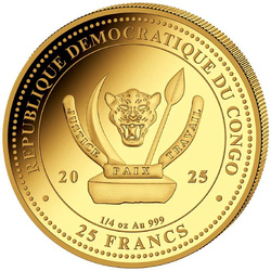 Congo: World‘s Wildlife - The Lion 2025 Proof Set