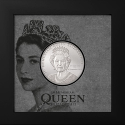 Cook Islands: In Memoriam Queen Elizabeth II 1 oz Silber 2022 Proof