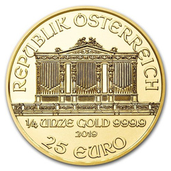 Wiener Philharmoniker 1/4 oz Gold 2019