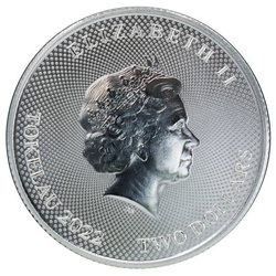 Tokelau: Hibernia 1 oz Plata 2022