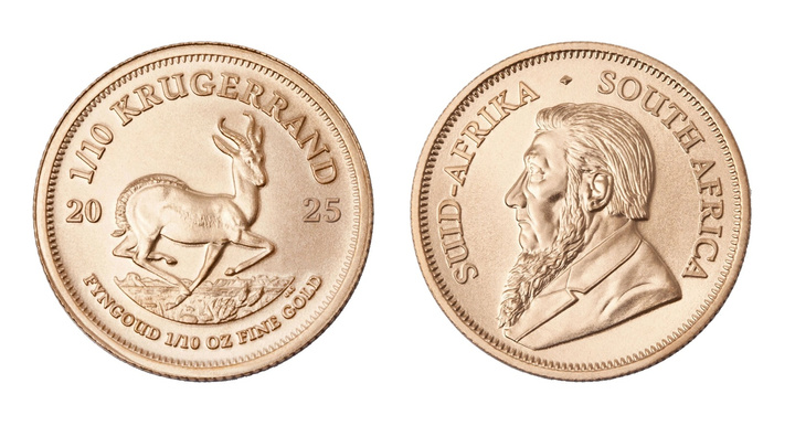 Krugerrand 1/10 once d'or 2025