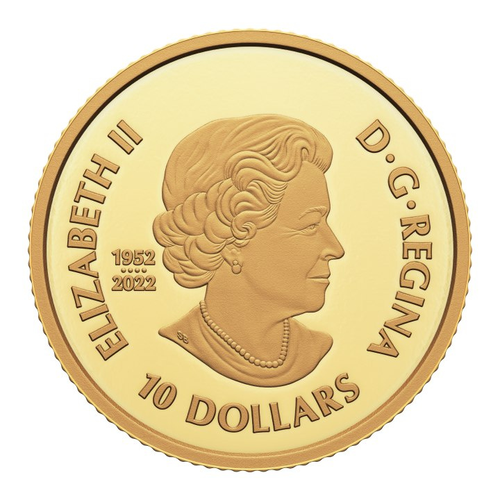 Canadá: The Curious Marten $10 Gold 2023 Proof