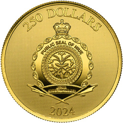 Niue: Truth - Roaring Lion 1 oz Gold 2024 Coin